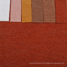 Reine Farbe Textilien Hacci Pullover Tüll Strick Tessuti Stoff Polyester Jersey Strickstoff und Textilien für Kleidung